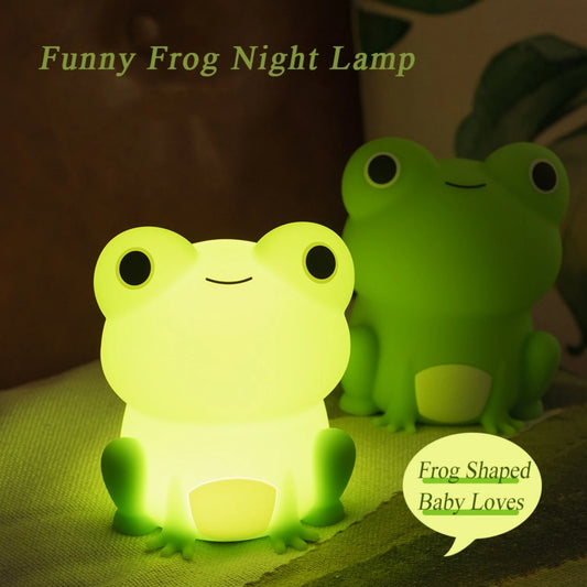 Silicone Frog Lamp