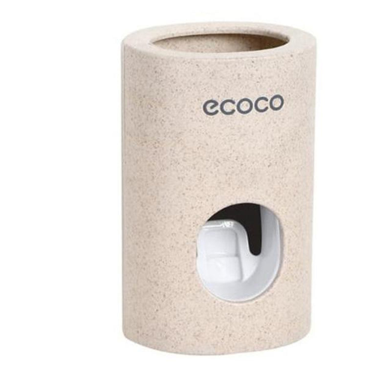 ECOCO Automatic Toothpaste Dispenser, Wall Mount Bathroom Accessory